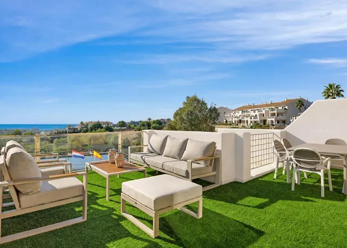 Lägenhet Sea View Penthouse With 2 Pools And Nearby